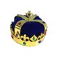 thumbnail image 2 of Sombrero de rey Wosthever para fiestas de graduación y eventos temáticos Azul 19x10cm, 2 of 6