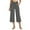 Dark Gray Womens Athletic Pants Clearance, variant on Womens Yoga Pants Capris Wide Leg Stretch Fit Cross Waist Palazzo Pants Wide Leg Gym Running Workout Bottom with Pockets