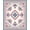 Pink, Pattern 11, variant on ODIKA 5' x 7' Machine Washable Non-Slip Area Rug, Middle Eastern Medallion High Traffic Rug, Pink, 407661