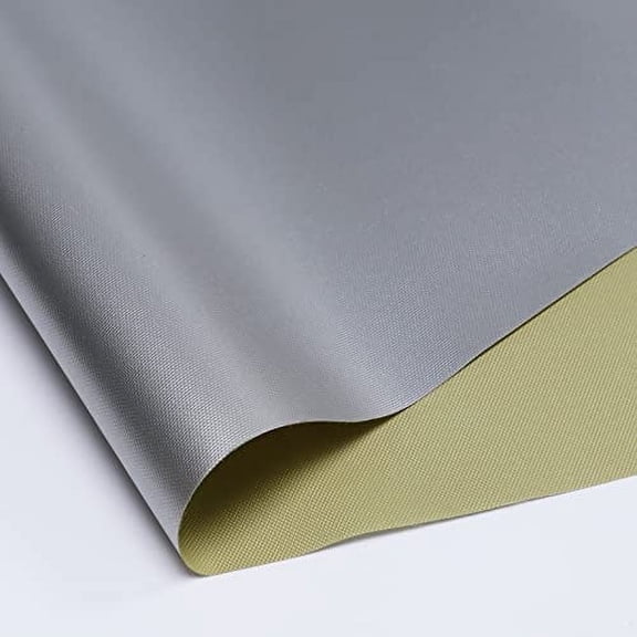 Outdoor Waterproof UV Sun Protection Canvas Fabric, UPF 50  Silver Backing 210 Denier Canvas Fabric for Outdoor/Indoor, Awning, Tent, Umbrella, Tarp, DIY Project, 60"Wide (2 Yard, Khaki)