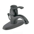thumbnail image 3 of Moen Kingsley Wrought Iron One-Handle Bathroom Faucet, 3 of 7