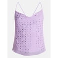 thumbnail image 5 of No Boundaries Studded Cowl Neck Cami, Women's XXS-XXL, 5 of 5