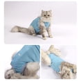 thumbnail image 5 of Cheers.US Cat Recovery Suit Kitten Recovery Suit for Cats and Dogs Abdominal Skin Anti Licking Pajama Suit, 5 of 7