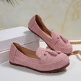 thumbnail image 5 of Xiaoxatg Women's Casual Shoes for Every Occasion -On Design with Tassels for All-Day Comfort Ideal for Spring and Summer Outings 7.5 Pink, 5 of 9