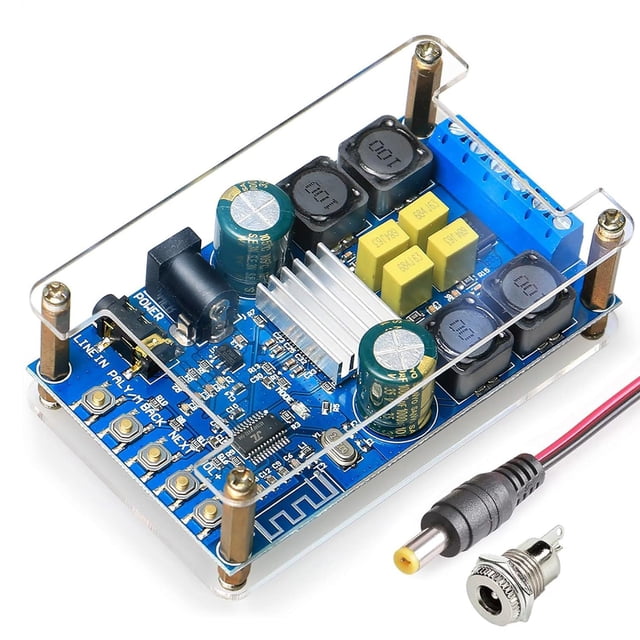 Placa amplificadora de audio OWAYKEY XY-502B Bluetooth 50W+50W