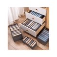 thumbnail image 2 of 1pc Upgraded Foldable Storage Box, Thickened Textile, Handle Design, Sorting Underwear/Socks/Pants Storage Box, Closet Organizer, 2 of 5
