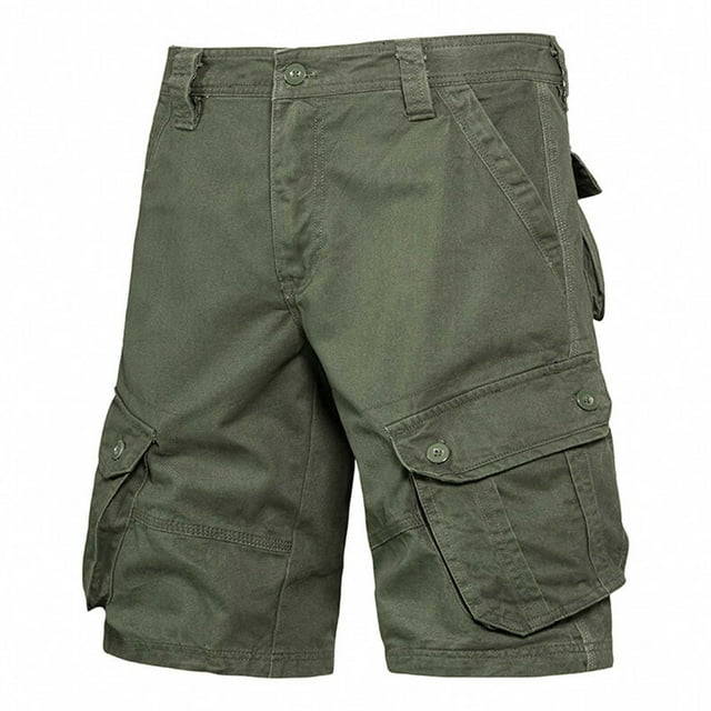 Cargo Shorts for Men Clearance, Stretch Waist Shorts for Men Drawstring Shorts Shorts for Men Summer Comfortable Shorts Shorts Casual Shorts, Army Green, XL