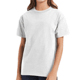 thumbnail image 6 of Hanes Authentic Youth T-Shirt, Crewneck 100% Cotton Short Sleeve Comfortable Jersey, Assorted Color, 9 Pack, XL, 6 of 7