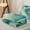 Cadet Blue, variant on Erosebridal Southwestern Damask Zipper Queen Comforter Set with Fitted Sheet and 2 Pillowcases, Retro Aztec Zipper Bedding Set, Black Blush, Black Reversible