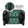 thumbnail image 4 of Lsque Peacock'S Tail Printed Luggage Cover, Travel Luggage Protector,Scratch and Dirt Resistant, Fits 18-32 Inch Luggage - Large, 4 of 9