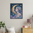 thumbnail image 4 of Paint By Numbers Kit for Adults Beginner - DIY Dreamy Celestial Portrait Enchantment Canvas Painting Kits for Adults, Frameless Paint By Number for Adults for Home Wall Decor 16x20 Inch, 4 of 7