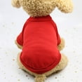 thumbnail image 3 of TELOLY Dog Clothes,Keeps Pet Comfortable Dog Clothes for Small Dogs,Non-Restrictive Lightweight Dog Sweatshirt,Khaki,S, 3 of 4
