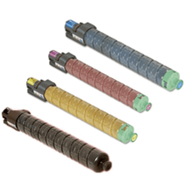 Zoomtoner Compatible Savin MP C4502 Ricoh MPC-4502 / 5502 laser Toner Cartridge Set Black Cyan Magenta Yellow