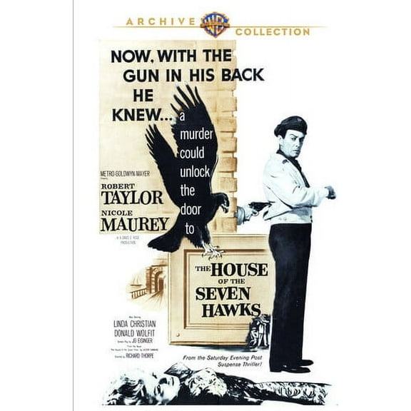 The House of the Seven Hawks (DVD), Warner Archives, Mystery & Suspense