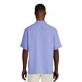 thumbnail image 3 of Cafe Luna Men’s Woven L-Shaped Print Short Sleeve Shirt, 3 of 5