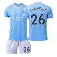 thumbnail image 1 of 2024 Nuevas camisetas de fútbol Mahrez para hombres/niños - Camiseta deportiva azul XL, 1 of 5