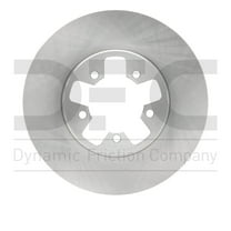 Front Dynamic Friction Company Disc Brake Rotor 600-67017 (1) For 1984-1989 Nissan 300ZX, 1987-1988 Nissan 200SX