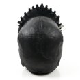 thumbnail image 3 of Cabeza de Artificial Hecha de Resina Negra Zulema Modelo de resina artesanal 16 12,5 Cm, 3 of 7