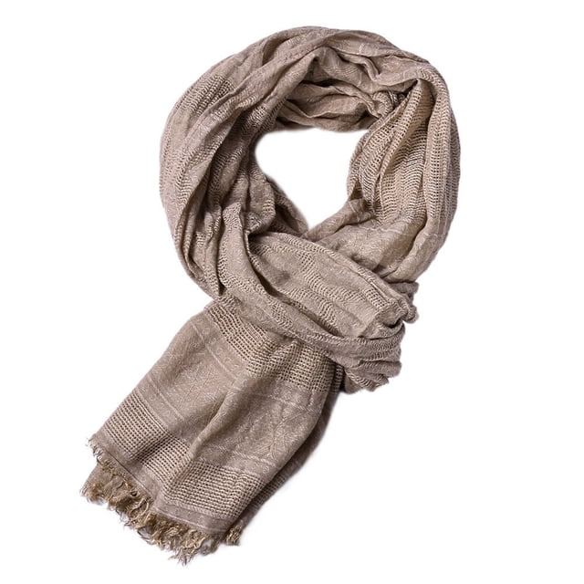 Winter Scarf for Men Winter Men Classic Shawl Fringe Solid Color Tassel Long Soft Warm Scarf