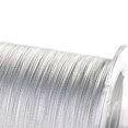 thumbnail image 4 of 1 Pce 300m PE Tressé 4 Brins Super Résistant Lignes de Pêche Multi filament Corde à Poisson Gris, 4 of 6