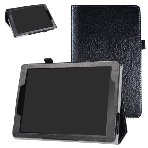 Labanema 9.7" ASUS Chromebook CT100PA Case, PU Leather Folio Stand Protective Case, Cover for 9.7" ASUS Chromebook CT100PA (Black)