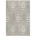 thumbnail image 6 of SAFAVIEH Marbella Jean Abstract Geometric Polyester Runner Rug, Grey/Ivory, 2'3" x 8', 6 of 6