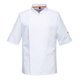thumbnail image 1 of Portwest - Chaqueta de Chef Pro de Elástica de Manga Corta para Hombre (Blanco), 1 of 2