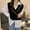B, variant on Brand Clearance1!Women Sleeveless Sweater Vest Top Colorblock Vest One Size Crop Knit Vest Pullover Knitwear Top Loose Fit
