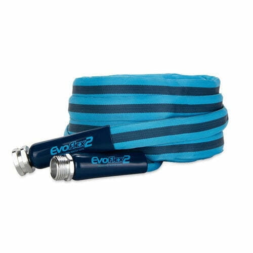 Camco 22578 EvoFlex2 50' Lightweight RV/Marine Drinking Water Hose, 5/8