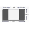 thumbnail image 5 of Lorell, LLR18322, Do-it-Yourself Board Aluminum Frame, 1 Each, Silver, 5 of 8