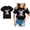 2-Black, variant on Kids Girls Easter Outfit Short Sleeved T Shirt Orange Easter Graphic Tees Easter Summer Tees Easter T Shirts For Girls 5-6 Years Size