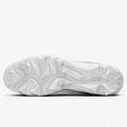 thumbnail image 4 of Nike Vapor Edge Shark 2 Men's Football Cleats (DH5088-102,White/Metallic Silver-White) Size 8, 4 of 4