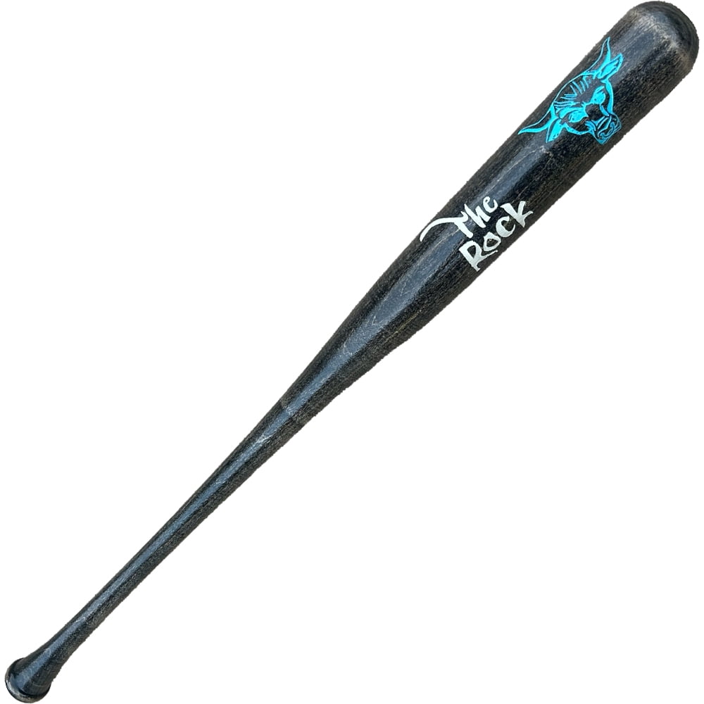The Rock Engraved Baseball Bat