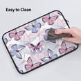 thumbnail image 5 of Pofeuu Butterflies in Pastel Print Laptop Carrying Case,13-15-Inch Laptop and Tablet, Sleek Design, Durable and Water-Repellent Fabric, Business Casual or School-15 inch, 5 of 8