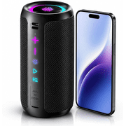 Portable Bluetooth Speaker, 30W Super Loud Bluetooth 5.4 Speaker Wireless, Boost Bass 3.0, 30H Playtime, 8 RGB Modes, IPX7 Waterproof Speaker, TWS Pairing, for Outdoor/Home/Party, Gift Ideas