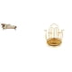 thumbnail image 1 of Sofá en miniatura para muñecas,Muebles de casa de muñecas a escala 1/12,modelo de sofá de madera,decoración,1/12 Sofá de madera Mini banco sillón,Porta tazas,Portavasos de café para, 1 of 8
