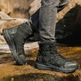 thumbnail image 3 of SKIUHS Men's High-Top Lightweight Tactical Boots – Non-Slip Outdoor Hiking Hunting & Adventure Boots, 3 of 4