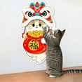 thumbnail image 5 of Double Tape Wall Mounted Cat Scratcher Indoor Furniture Protector Pet Training Tool Durable, 5 of 5