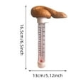 thumbnail image 2 of Floating Poop Prank Thermometer for Pools, Large Easy-Read Display with String, Water Temperature Gauge for Hot Tubs, Spas, Aquariums & Ponds, Hilarious Floating Decor for Pool Parties, 2 of 4