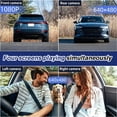 thumbnail image 2 of DFITO 4-Channel Dash Cam with 1080P Front, Inside & Rear Cameras, Night Vision, HDR, Loop Recording & 24HR Parking Mode, 2 of 10