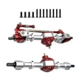 thumbnail image 1 of Conjunto de eje delantero y trasero Metal para MN78 D90 D91 99S coche d plata, 1 of 7