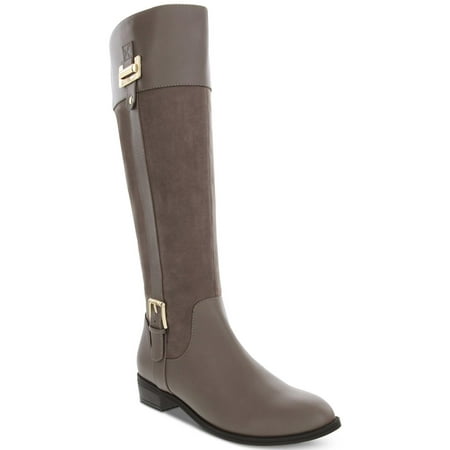 

Karen Scott Womens Deliee 2 Belted Knee-High Riding Boots
