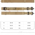 thumbnail image 3 of Dog Collars Heavy Duty Tactical Dog Collar With Handle And Quick Release Buckle for Large Dog Training Airtag Dog Collar Collar Puppy Collar Dog Accessories Khaki L, 3 of 3