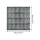 thumbnail image 3 of INSPIRAR CHIC Mujeres Leopardo 35" Grandes Pañuelos Cuadrados Chal de Satén Sedoso Bufanda para la Cabeza Pañuelo para el Cuello 90x90cm Gris, 3 of 6