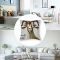 thumbnail image 5 of PIKWEEK Goat Pillow Covers Goat Gifts,Goat Gifts for Goat Lovers,Goat Decor Farmhouse,Just a Girl Who Loves Goats Throw Pillow Covers Multiple specifications Set of 2&nbsp; White, 5 of 7