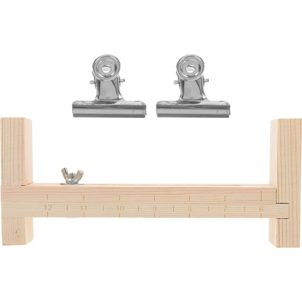 ColoMX 23x5cm 1 juego de cordones de seguridad fabricante de pulseras cordones de seguridad Kit de herramientas tejido de Metal ajustable pulsera artesanal DIY con 2 Clips