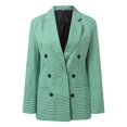 thumbnail image 2 of Vedolay Women's 2023 Jackets Womens Oversized Trendy Blazers Fashion Casual Dressy Blazer Jackets,Green M, 2 of 4