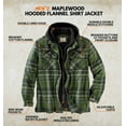 thumbnail image 2 of Legendary Whitetails Men's Maplewood Hooded Flannel Shirt Jacket, 2 of 6