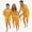 Yellow, variant on Summer Family Matching Pajamas Sets Matching Pjs For Couples Silk Stain Family Pajamas for Women Men Button Down Short Sleeve Shirt and Lounge Shorts Sets 2 Pcs Loungewear Sleepwear