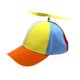 thumbnail image 1 of Gorra de béisbol con forma de libélula de bambú con hélice desmontable, gorra para padres e hijos para primavera y verano para niños, 1 of 1